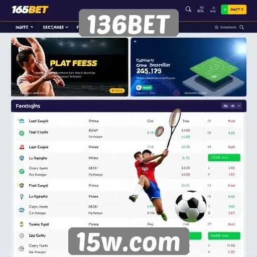 Jogos esportivos em destaque no site 136BET